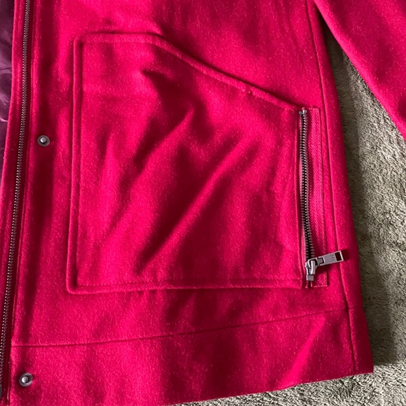 Tommy Hilfiger red blended wool coat - Picture 7 of 13